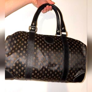 Fendi Black and Brown "RARE"  vintage Bag.
